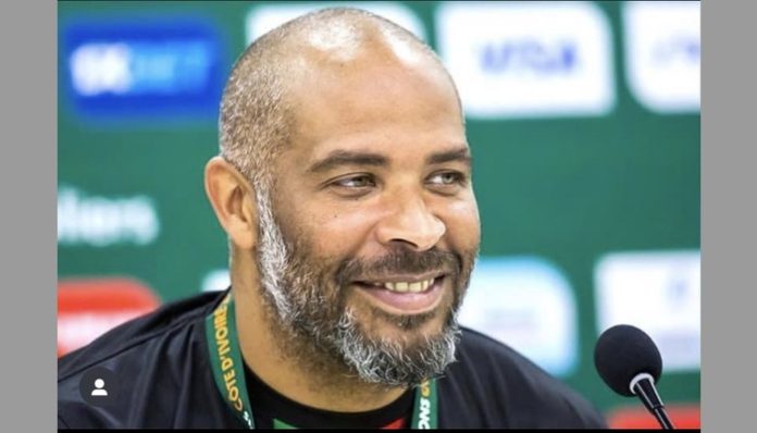 Super Eagles' coach, Eric Chelle Super Eagles' coach, Eric Chelle