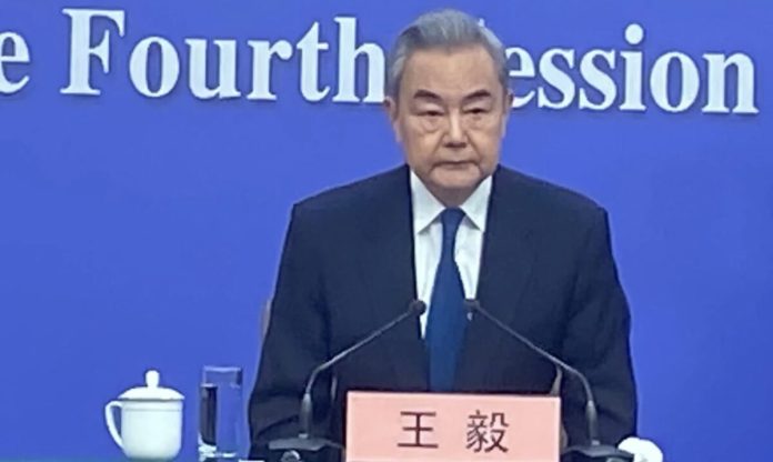 China's Foreign Minister Wang Yi