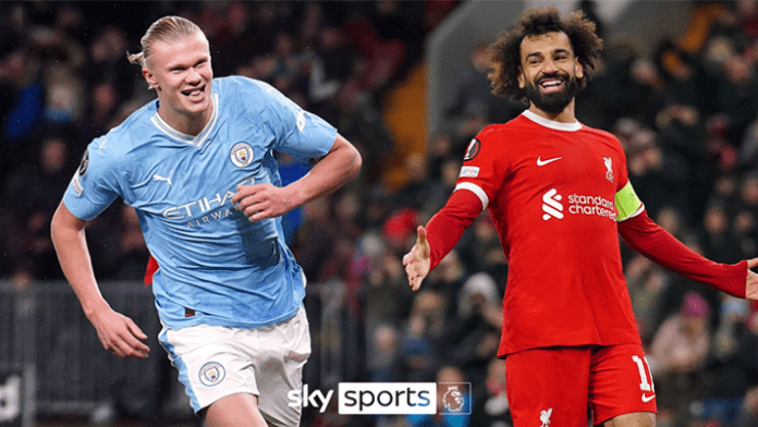 Haaland and Mo Salah [Credit: Sky Sports]