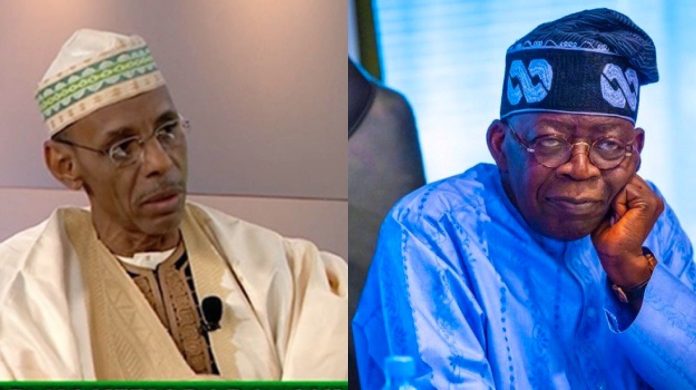 Hakeem Baba-Ahmed and President Bola Tinubu