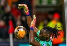 New Goalkeeper option for Chelle as FIFA confirm Wrexham shots stopper Okonkwo’s to Nigeria