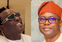 Oyo: Netizens react as Fuji singer Osupa chides Makinde during APC guber candidate declaration