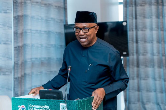 Peter Obi. Photo: Obi on X