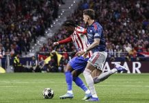 Lookman Features as Atlético Hold Arsenal to 1-1 Draw in Champions League Semi-Final First Leg