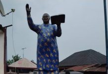 Asaga Ohafia Immortalises Rev. Dr. Uma Ukpai with Statue