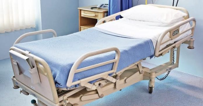 Hospital Bed used to illustrate the story