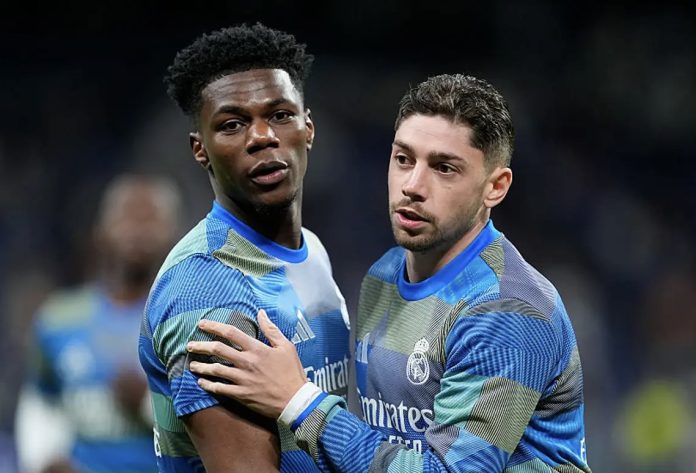Aurélien Tchouameni and Federico Valverde