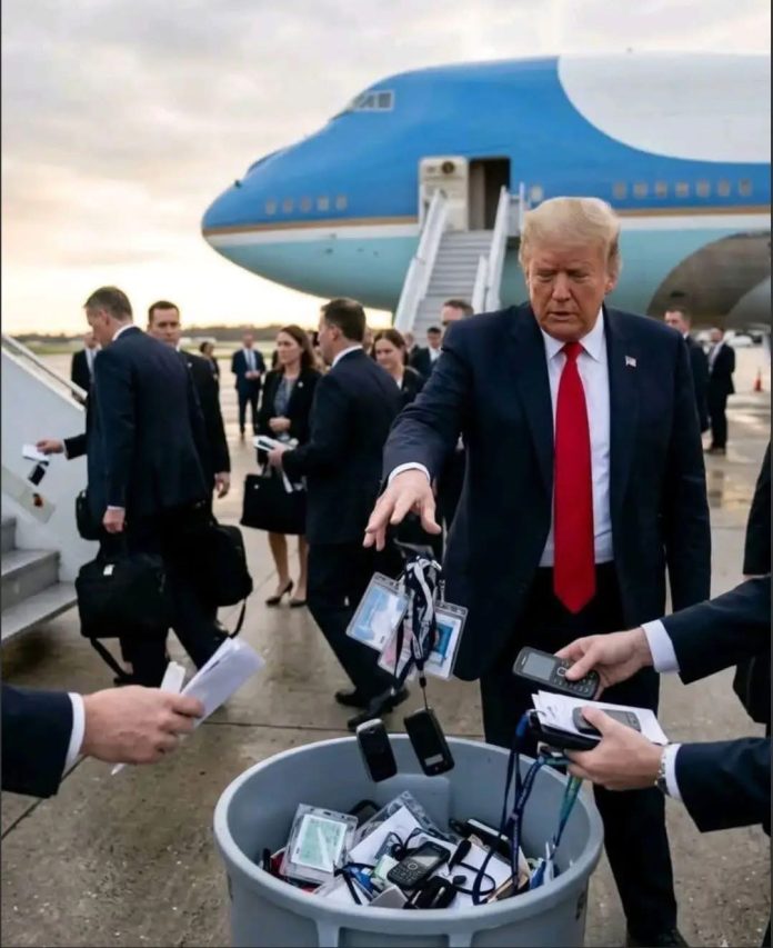 Trump and his team