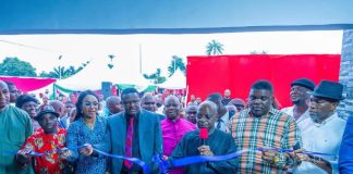 Otti Commissions Cottage Hospital, Breaks Ground on Okpuala Ngwa General Hospital
