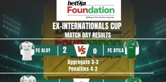 Bet9ja Foundation Ex-Internationals Cup Wrap: Alloy, Odiaka, Nieketien, Omoruyi Book Round of 16 Spots