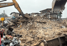 Eight Die, 26 Rescued as NEMA Blames Structural Failure for Lagos Building Collapse