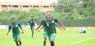 Nigeria zoom into WAFU B semi with a 3-0 win over Togo