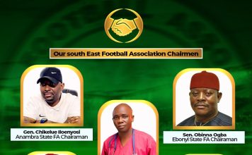 South East Football Association Chairmen Endorse Ibrahim Gusau for Second Term