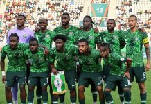 Super Eagles remain 26th in FIFA rankings, drop to fourth in Africa