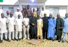 MEETING OF MEMBERS OF THE NFF CONGRESS AND ENGAGEMENT WITH SHEHU DIKKO, CHAIRMAN OF THE NATIONAL SPORTS COMMISSION, ABUJA, ON 28 AUGUST 2026