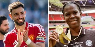 Bruno Fernandes and Khadija Shaw Win PFA Players of the Year Awards