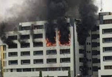 Fire Guts Federal Mortgage Bank Headquarters in Abuja