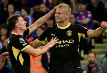 Man City Go Top Of EPL After 4-1 Thrashing Of Crystal Palace