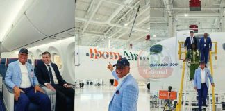 Governor Eno Inspects Brand-New Airbus A220-300 for Ibom Air in Canada