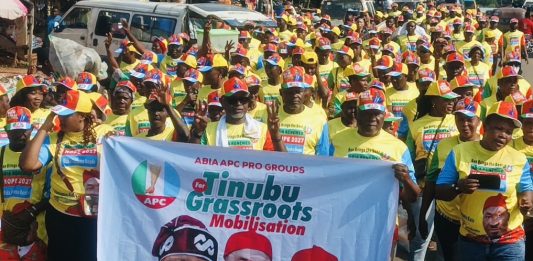 Bende 2027: Uzuakoli Erupts as Thousands Rally Behind Ben Kalu’s Re-election Bid