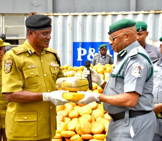 Customs Intercepts N3.95bn Illicit Drugs, Mercury in Lagos