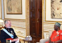 From Abia To Spain: Okezie Ikpeazu, Family Take Akwete Fabric To The Spanish Royal Palace