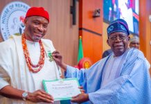 Billboard Vandalism: ‘Don’t Retaliate, remain peaceful,’ Ben Kalu Urges Supporters After Tinubu, Kalu Billboards Were Vandalised