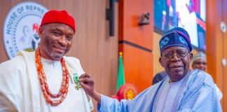 Billboard Vandalism: ‘Don’t Retaliate, remain peaceful,’ Ben Kalu Urges Supporters After Tinubu, Kalu Billboards Were Vandalised