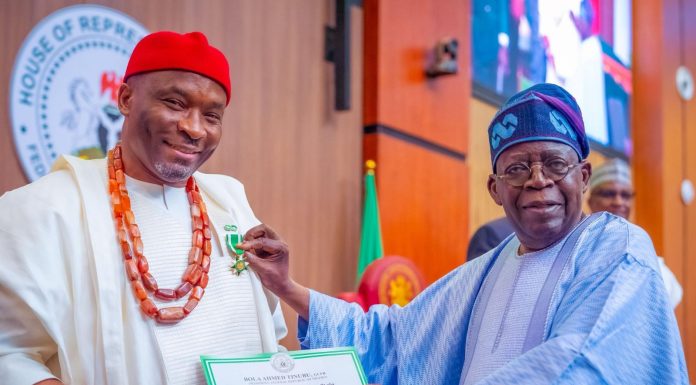 Billboard Vandalism: ‘Don’t Retaliate, remain peaceful,’ Ben Kalu Urges Supporters After Tinubu, Kalu Billboards Were Vandalised