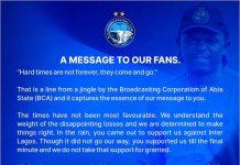 Enyimba Needs Its Fans Now: Why Belief Must Remain Strong