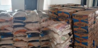 Ben Kalu, NEMA Distribute Relief Materials to Flood-Ravaged Communities in Bende