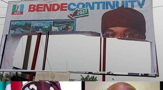 Hoodlums vandalise Tinubu, Kalu campaign billboards in Abia