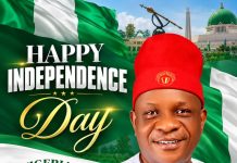 Independence Day: Azubuike Urges Aba Residents to Remain Hopeful, Says Better Days Ahead