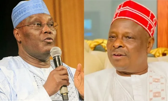 Photo combo - Kwankwaso and Atiku